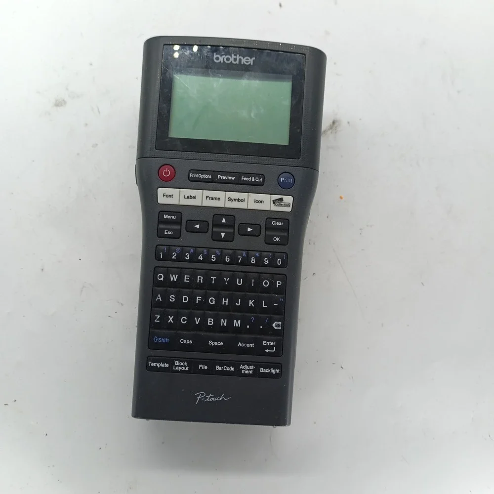 Brother P-Touch PT-H500 Handheld Label Maker Black Office Industrial a10